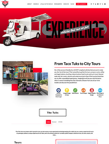 ETuk Website Design